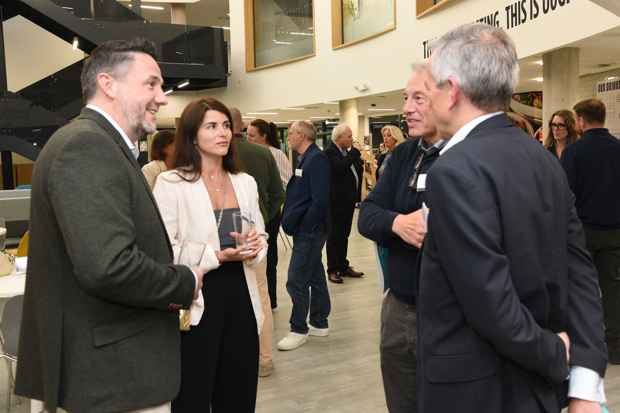 Guests at the QuoLux™ launch of Realising Good Growth at the University of Gloucestershire, May 2026.