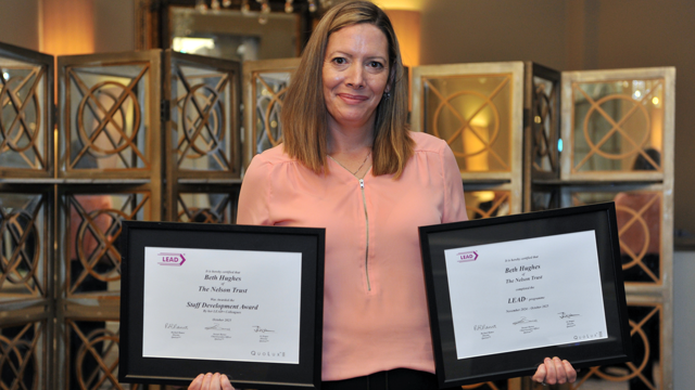 Beth Hughes LEAD Certificate And Staff Development Certificate