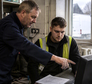 SMB Leader Handing Over To Employee