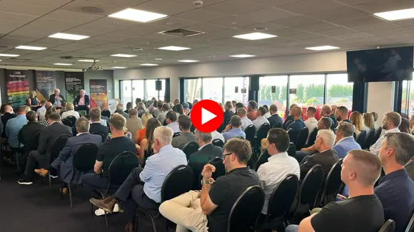 The audience listening to the interview of Developing Financial Leadership book launch