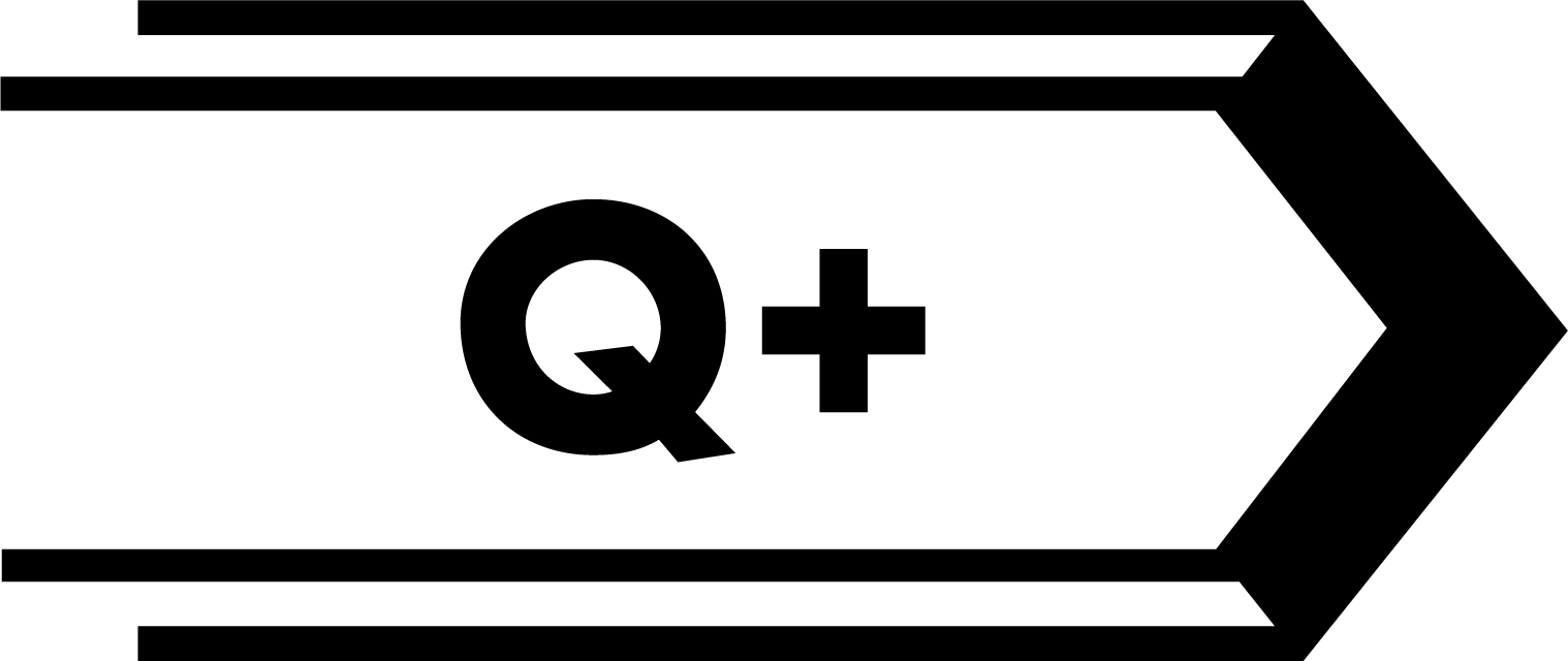 QUOLUX Q+ Logo BLACK Large